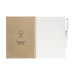MOYU Carnet de note A5 kraft 18 pages effaçables cadeau d’entreprise