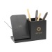 Bamboo Boss 15W FSC-100% support de charge/porte-stylo cadeau d’entreprise