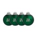 Boule de Noël Ø6cm - lot de 4 - Made in Europe, boule de Noël publicitaire