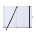 Recycled GRS PU Notebook A5, cahier publicitaire
