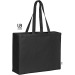 Sac en coton bio 220g à soufflet, Tote bag publicitaire