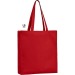 Tote bag en coton zippé avec soufflet - 220g/m², Tote bag publicitaire