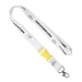 Lanyard imprimé en coton bio, lanyard et cordon tour de cou publicitaire