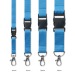 Lanyard standard imprimé en 1 à 4 couleurs, lanyard et cordon tour de cou pubblicitario