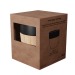 Mug céramique avec base en bois aimantée cadeau d’entreprise