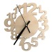 Horloge BOIS ronde - France, horloge et pendule murale publicitaire