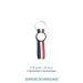 Porte clé Drapeau français - France, porte-clés à boucle publicitaire