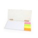 Grand bloc note à graines 1 crayon bois mine graphite, Bloc Post-it adhésif repositionnable pubblicitario