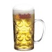 Mug à bière en plastique réutilisable - 2 pintes / 1 litre, Mug et tasse en plastique publicitaire