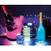 Dessous de verre autocollant lumineux 4 couleurs, socle lumineux publicitaire