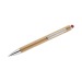 Stylet en bambou, Stylo en bois ou bambou pubblicitario