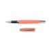 Parure de stylos pastel, Parure avec stylo roller publicitaire