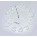 Reloj de pared MAURO, reloj y mecanismo de relojería publicidad