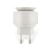 Chargeur mural double-USB avec veilleuse, veilleuse publicitaire