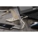 Support de téléphone avec câbles de charge Olin cadeau d’entreprise