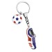 Porte-clés football bleu blanc rouge cadeau d’entreprise