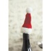 Set de 4 bonnets de Noël pour bouteilles cadeau d’entreprise