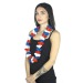 Collier Hawaï tricolore, collier publicitaire
