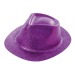 Borsalino paillette bleu clair, chapeau Borsalino publicitaire