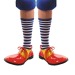 Chaussettes rouges et blanches, Paire de chaussettes pubblicitario