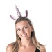 SERRE TETE LICORNE ARGENT, serre-tête publicitaire