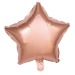 BALLON MYLAR ETOILE ROSE PASTEL, ballon de baudruche ou ballon latex publicitaire