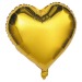 MYLARBALLON HERZ ROSA GOLD, Luftballon oder Latexballon Werbung