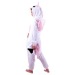 COSTUME KIGURUMI LICORNE BLEUE ADULTE, licorne publicitaire