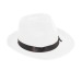 Borsalino tissu noir luxe, chapeau Borsalino publicitaire