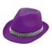 Borsalino polyester bleu, chapeau Borsalino publicitaire