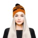 BONNET TRICOT CITROUILLE LUMINEUX, Bonnet publicitaire
