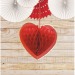 COEUR ROUGE ALVEOLE, coeur  publicitaire