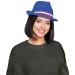 Borsalino polyester bleu ruban tricolore cadeau d’entreprise
