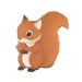 SET DE 8 INVITATIONS WOODLAND bedrijfs cadeau