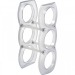 Rack plastique pour 3 bouteilles, support de bouteilles de vin  publicitaire
