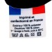 Trousse 2 zips 190x120 mm en velours avec doublure cadeau d’entreprise