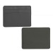 Porte-cartes slim en PU, Porte-cartes en cuir publicitaire