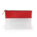 Trousse zippée transparente 225x160x20mm en PU regalo d'azienda