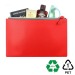 Pochette zippée 281x180x6mm en rPET, trousse à maquillage publicitaire