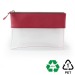 Trousse zippée transparente 225x160x20mm en rPET, trousse à maquillage publicitaire