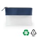 Trousse zippée transparente 225x160x20mm en rPET cadeau d’entreprise
