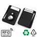 Porte-cartes AirTag anti-RFID en rPET cadeau d’entreprise