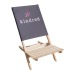 Chaise touristique, chaise de camping publicitaire