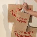 Sac kraft avec anse coton 18x10x24.5cm, sac en papier pubblicitario