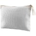 Trousse nid d'abeille, trousse de toilette publicitaire