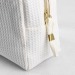 Trousse en nid d'abeille, trousse de toilette publicitaire