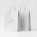 Sac blanc Gali, sac en papier pubblicitario