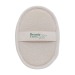 Éponge exfoliante, accessoire ou produit exfoliant pour gommage publicitaire