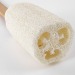 Éponge Loofah, accessoire ou produit exfoliant pour gommage publicitaire