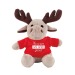 Peluche renne t-shirt, peluche publicitaire